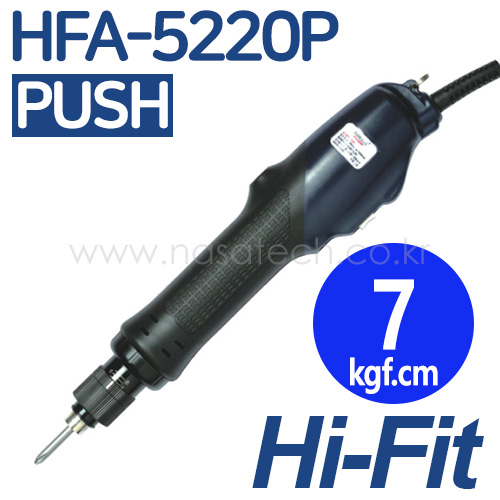 HFA-5220P (AC220V,PUSH) /전동드라이버 /TORQUE 2~12kgf.cm /RPM 1000 /HIFIT /하이피트